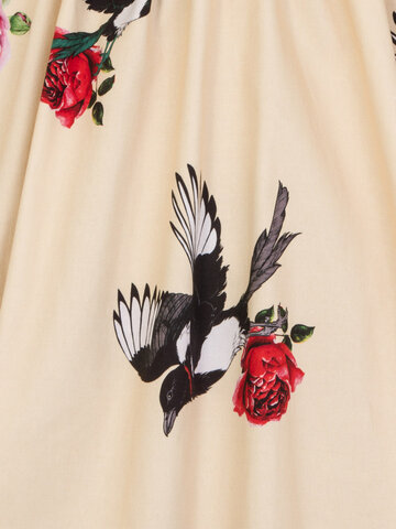 Obrázok produktu Žlté retro pin up šaty Letná nálada